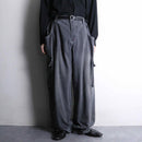 ”FUBU” gray color over size cargo pants
