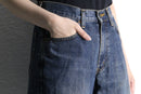 ''Re:make" rug docking denim pants