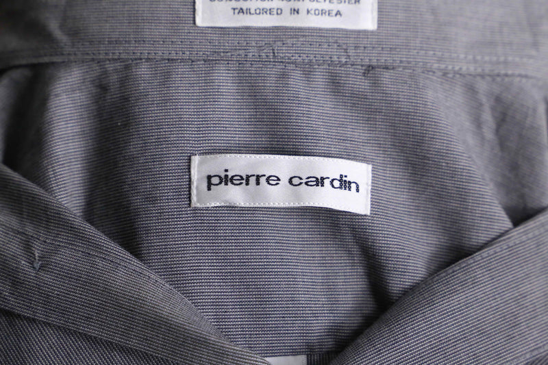 gray tone stripe shirt