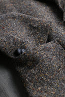 ”GIVENCHY” color nep tweed single tailored jacket