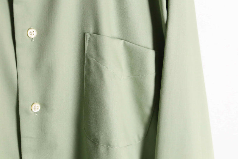 "GEOFFREY BEENE" pistacchio color dress shirt