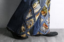 ''Re:make" rug docking denim pants