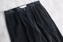 2000s OLD NAVY black corduroy relax tapered pants