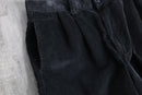 2000s OLD NAVY black corduroy relax tapered pants