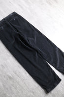 2000s OLD NAVY black corduroy relax tapered pants