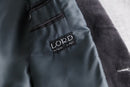 black velour tailored jaket
