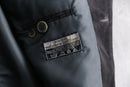 black velour tailored jaket