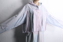 "Re:make" random check shirt hoodie