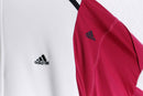 "Re:make" pink×white track jacket