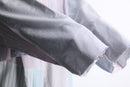 "Re:make" random check shirt hoodie