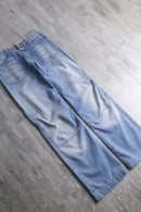 90's "MARITHÉ + FRANÇOIS GIRBAUD" ergonomics straight denim pants