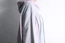 "Re:make" random check shirt hoodie