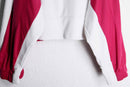 "Re:make" pink×white track jacket