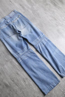 90's "MARITHÉ + FRANÇOIS GIRBAUD" ergonomics straight denim pants