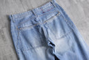 90's "MARITHÉ + FRANÇOIS GIRBAUD" ergonomics straight denim pants
