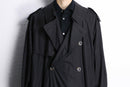 “BOSS” double breast trench coat
