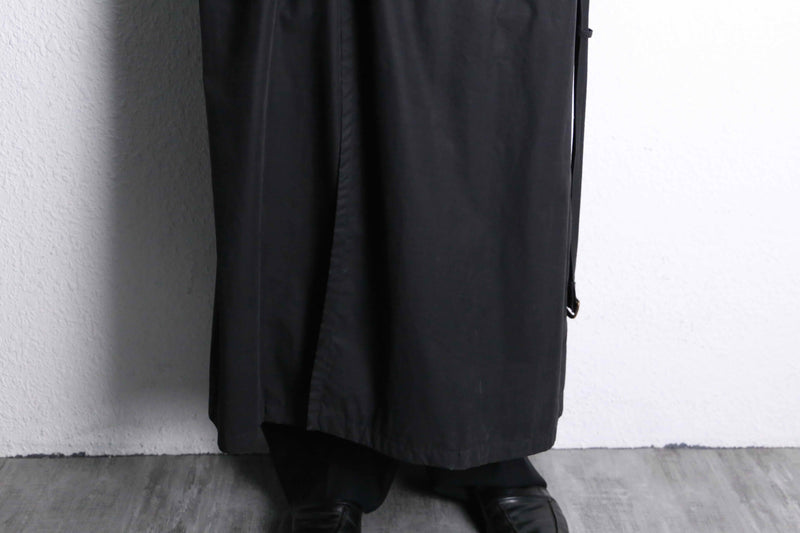 “BOSS” double breast trench coat
