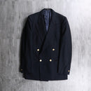 ”VALENTINO” double breast navy blazer.
