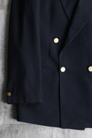 ”VALENTINO” double breast navy blazer.