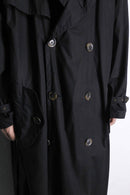 “BOSS” double breast trench coat