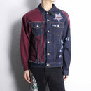 ''Re:make"Docking Damage Denim Jacket