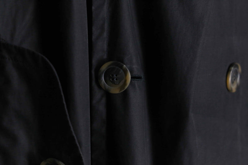“BOSS” double breast trench coat