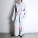 "Re:make" stripe shirt patchwork pajama pants