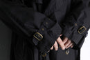 “BOSS” double breast trench coat