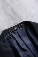 ”VALENTINO” double breast navy blazer.
