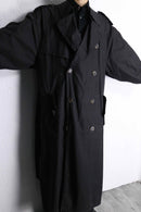 “BOSS” double breast trench coat