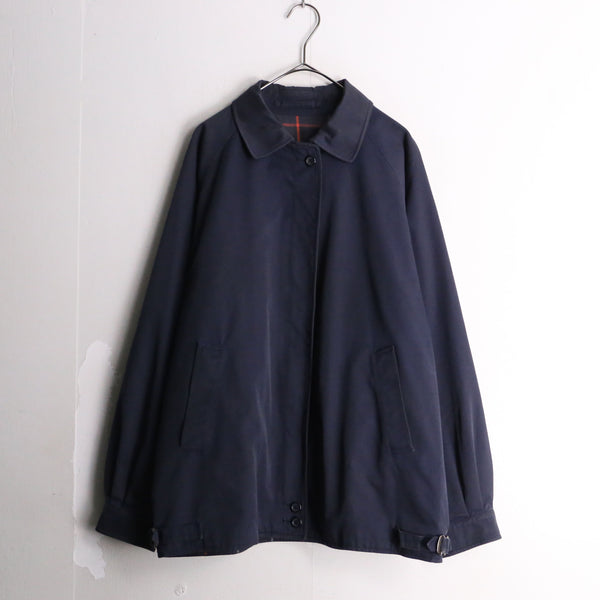 "Burberry's" navy harrington jacket