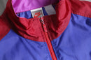 90's "NIKE" silver tag color block nylon jacket