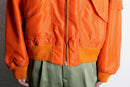 “AVIREX” nylon insulated flight jacket
