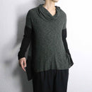 velour alternation drape cut sew