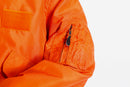 “AVIREX” nylon insulated flight jacket