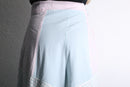 "Re:make" stripe shirt patchwork pajama pants