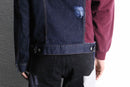 ''Re:make"Docking Damage Denim Jacket