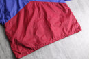 90's "NIKE" silver tag color block nylon jacket