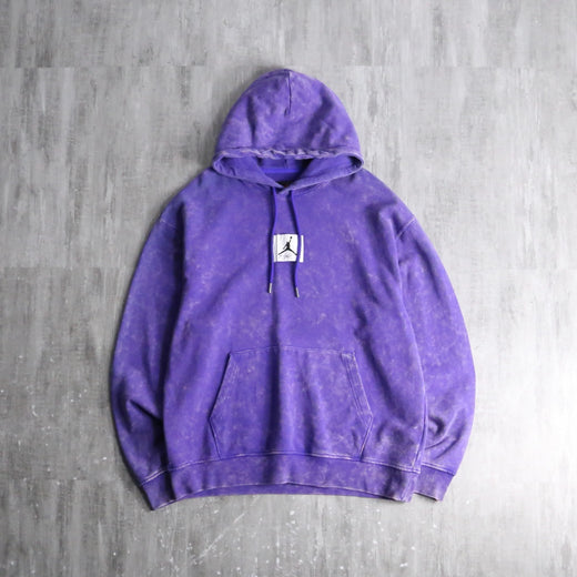 "JORDAN" flight purple washed hoodie