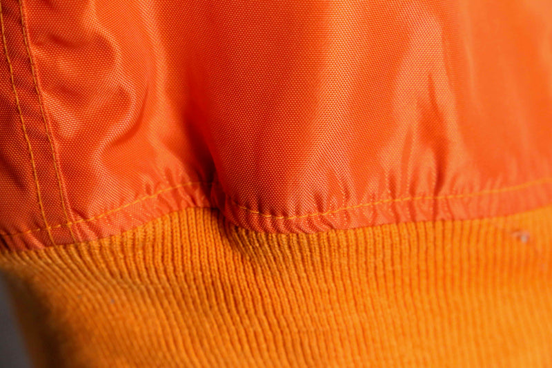 “AVIREX” nylon insulated flight jacket