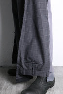 "Re:make" double docking slacks wide pants