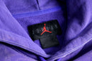 "JORDAN" flight purple washed hoodie