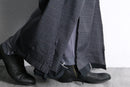 "Re:make" double docking slacks wide pants