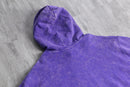 "JORDAN" flight purple washed hoodie