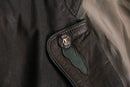 brown leather tyrolean jacket