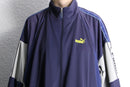 ''Re:make'' navy over size track jacket