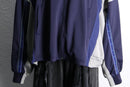 ''Re:make'' navy over size track jacket