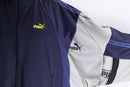 ''Re:make'' navy over size track jacket