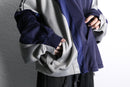 ''Re:make'' navy over size track jacket