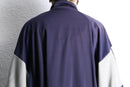 ''Re:make'' navy over size track jacket